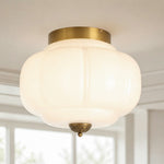 vintage-milk-glass-semi-flush-mount-ceiling-light-fixture-for-bedroom-hallway