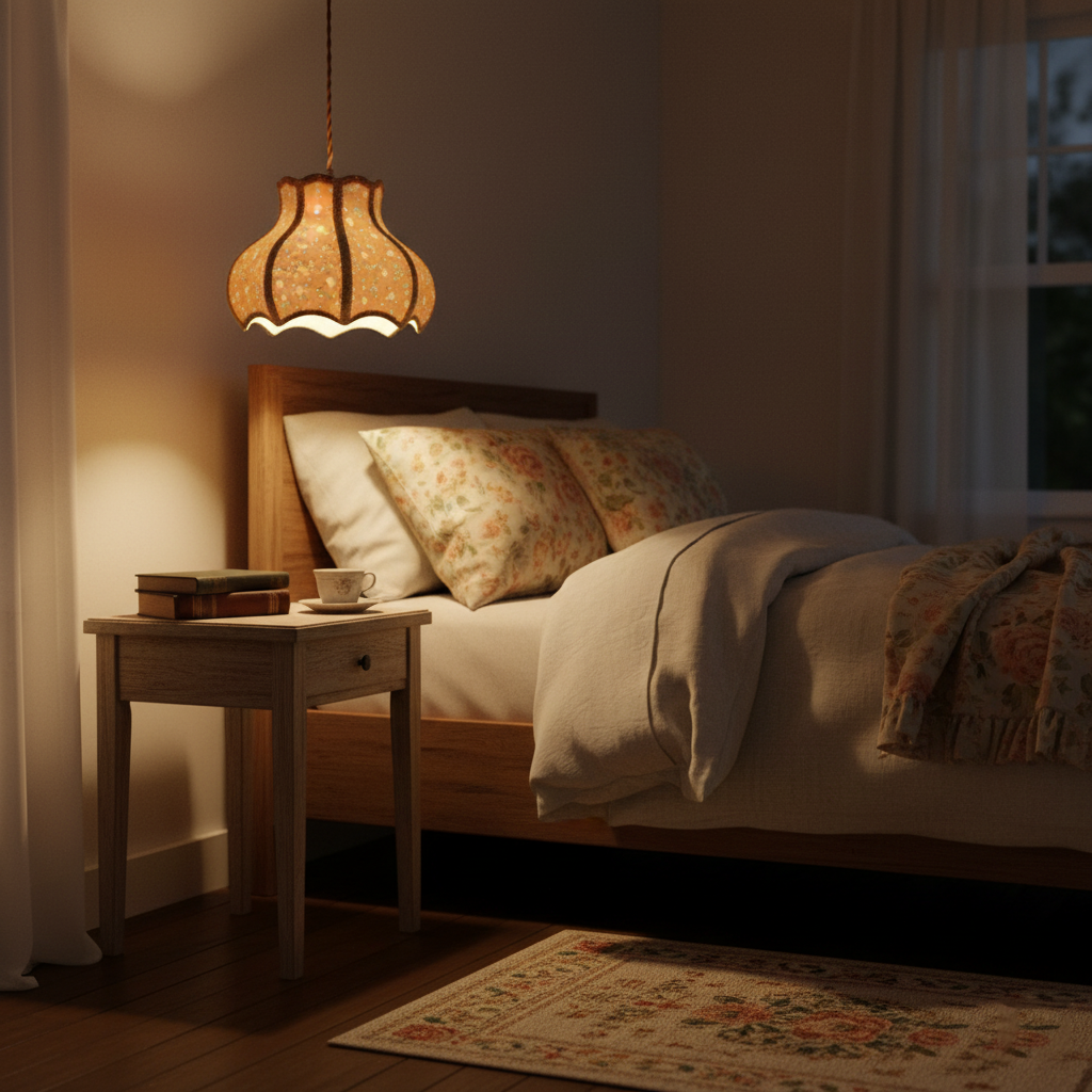 cotton-and-linen-shade-pendant-lamp