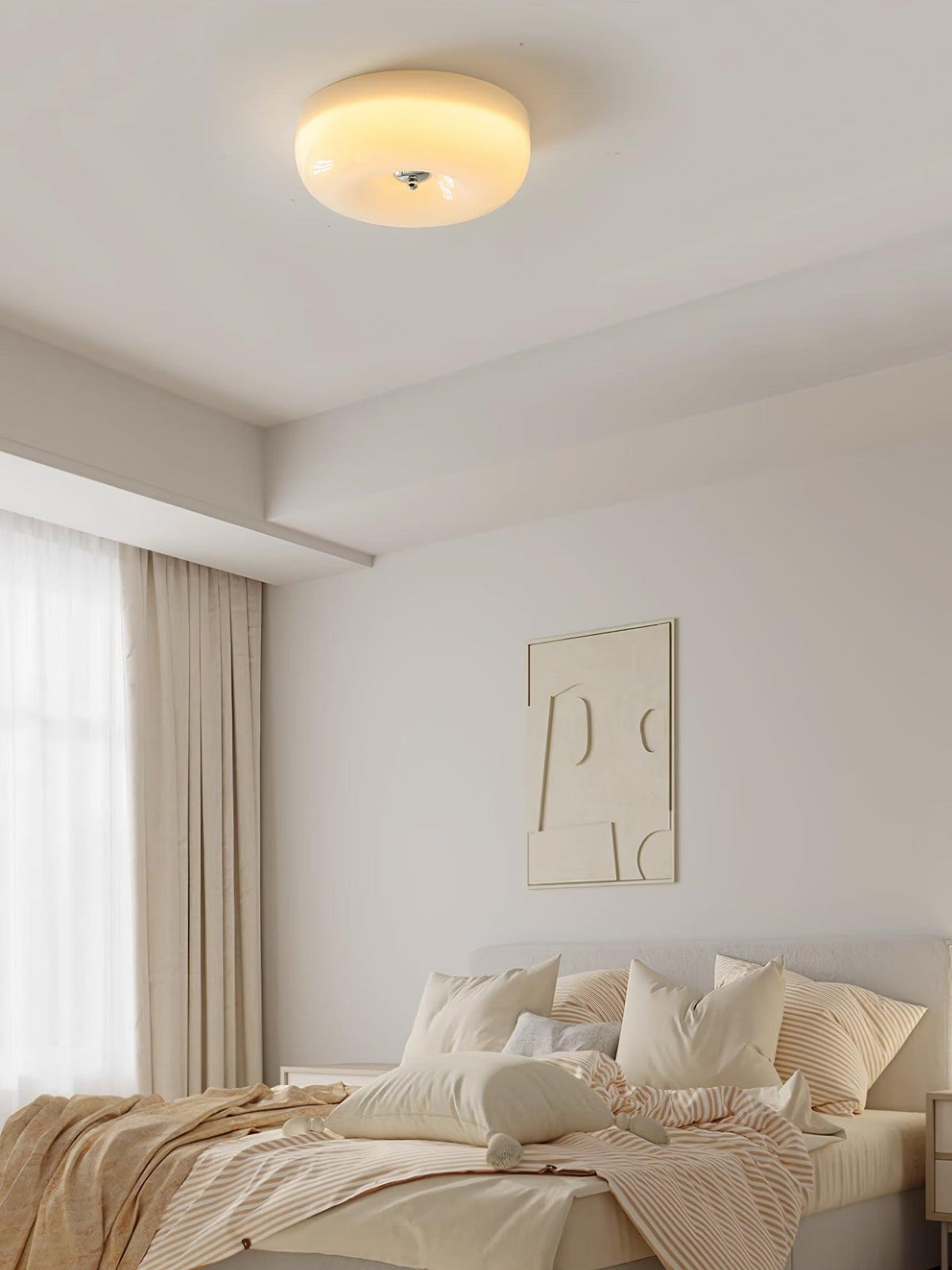 cream-pudding-ceiling-lamp