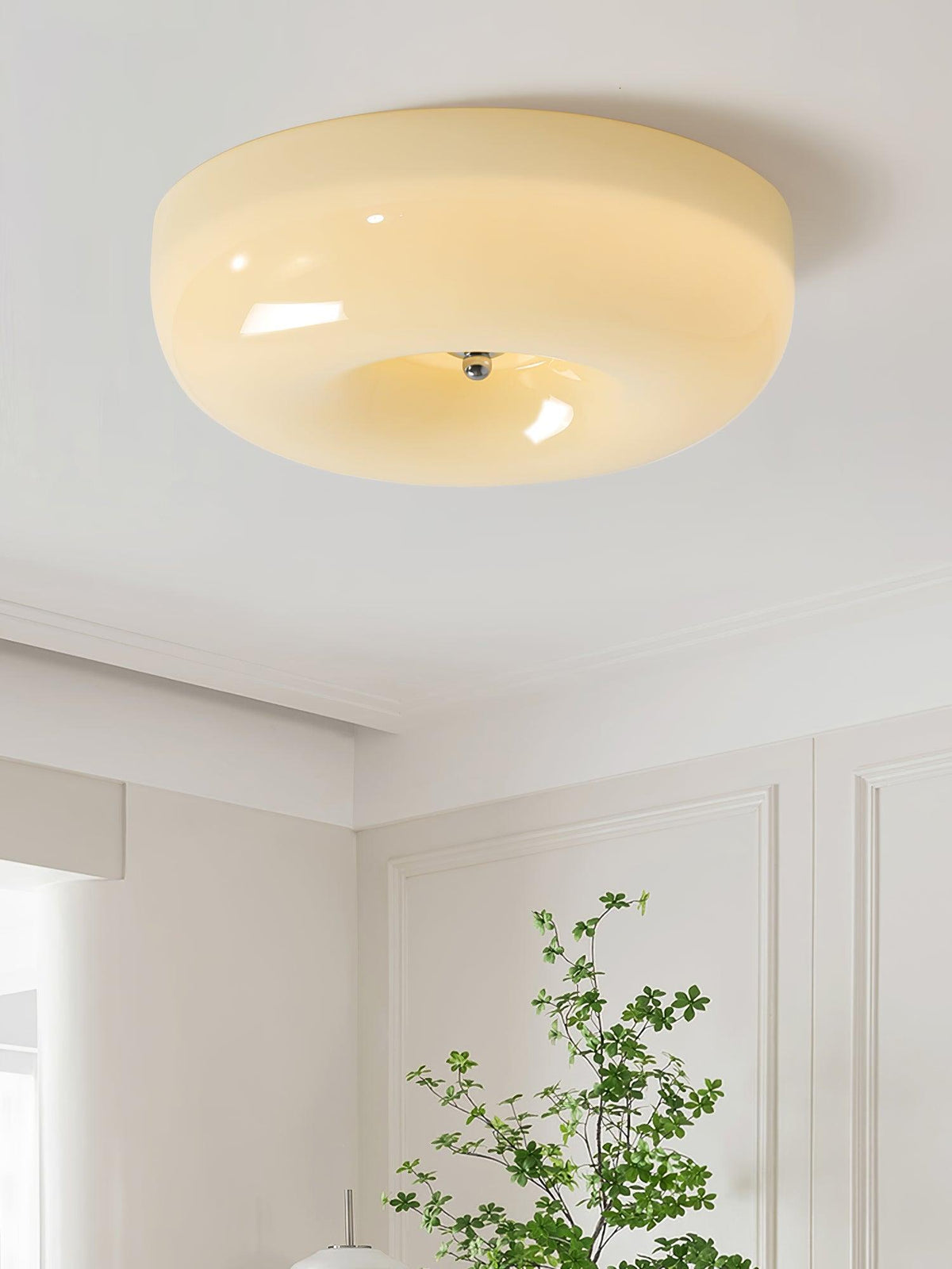 cream-pudding-ceiling-lamp