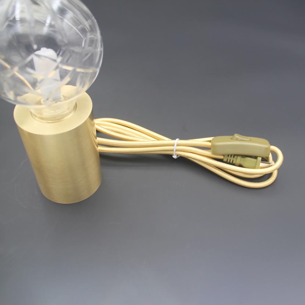 LED Table Lamp with Crystal Bulb