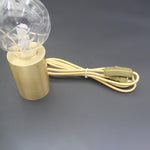 LED Table Lamp with Crystal Bulb