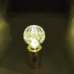 LED Table Lamp with Crystal Bulb