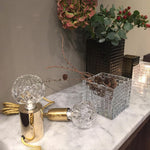 LED Table Lamp with Crystal Bulb