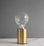 LED Table Lamp with Crystal Bulb