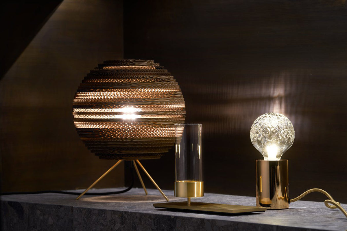 LED Table Lamp with Crystal Bulb