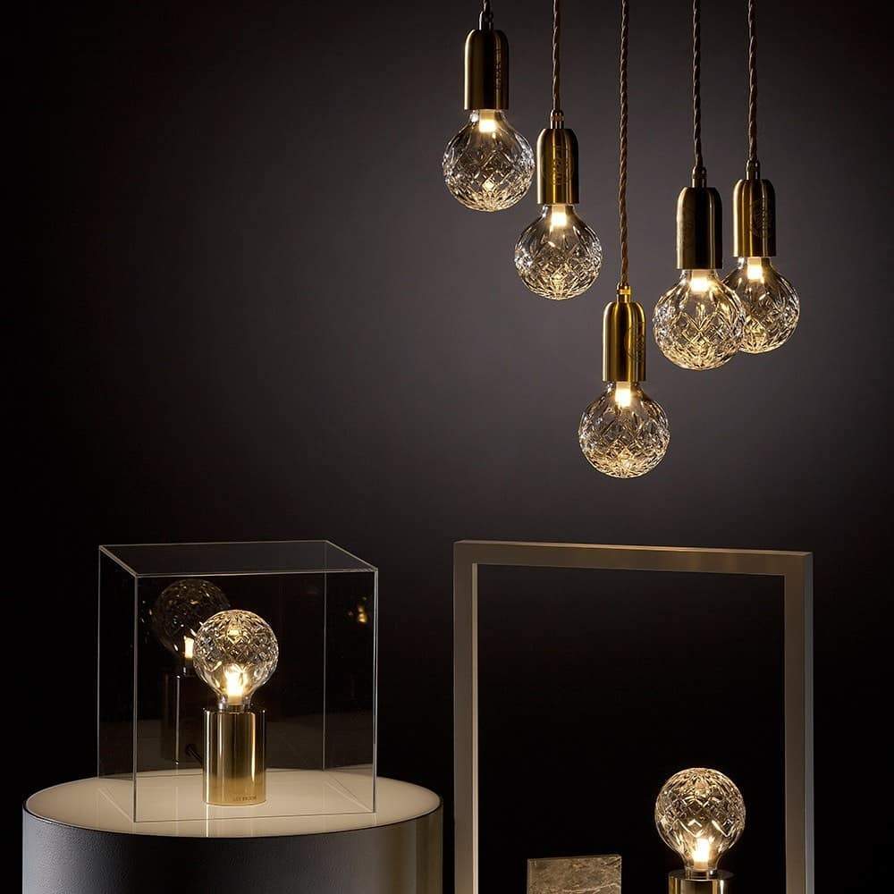 LED Table Lamp with Crystal Bulb
