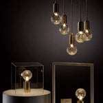 LED Table Lamp with Crystal Bulb