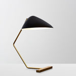 Curvilinear Mid Century Table Lamp