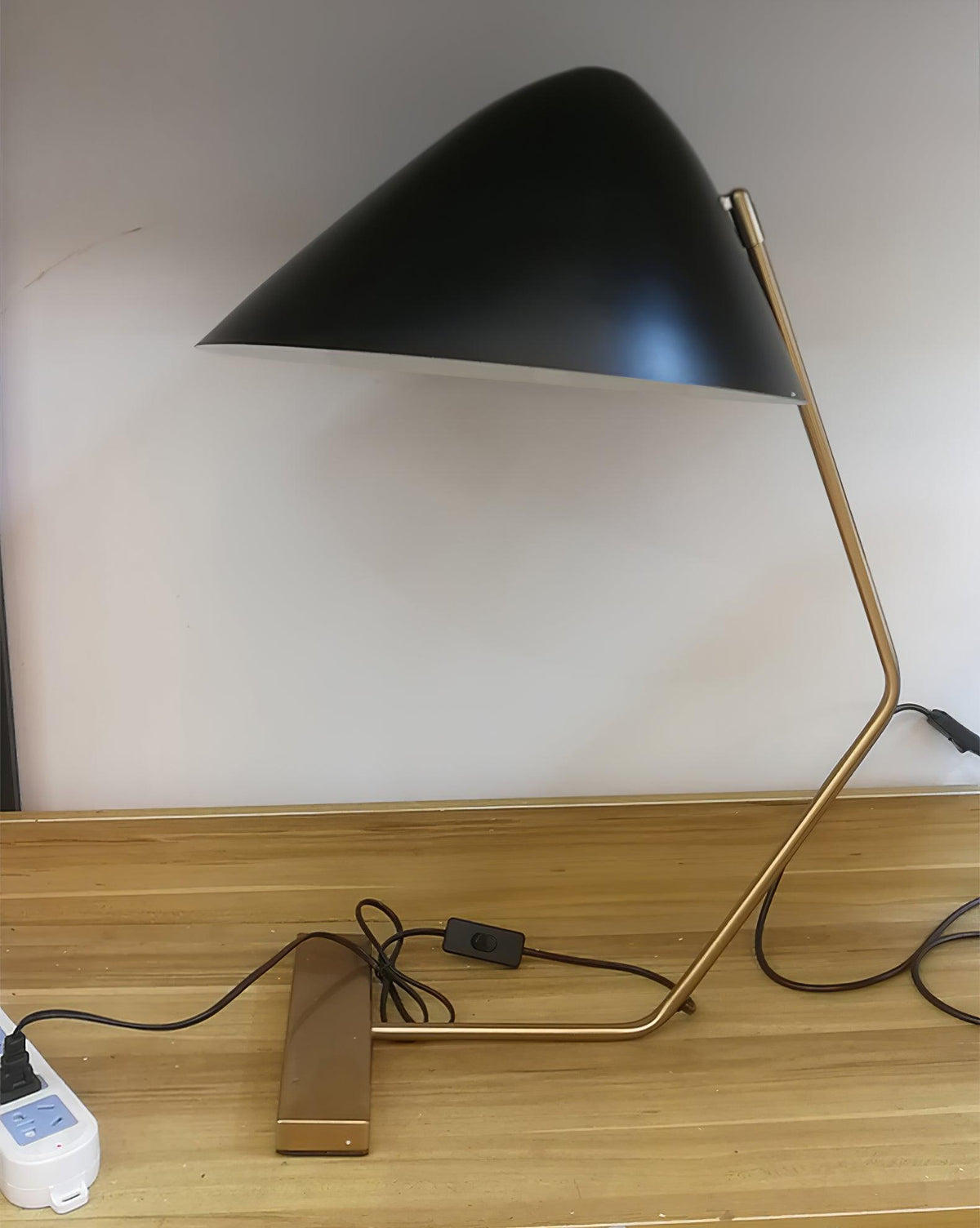 Curvilinear Mid Century Table Lamp