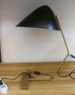 Curvilinear Mid Century Table Lamp