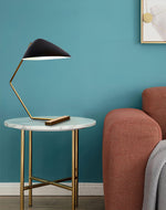 Curvilinear Mid Century Table Lamp
