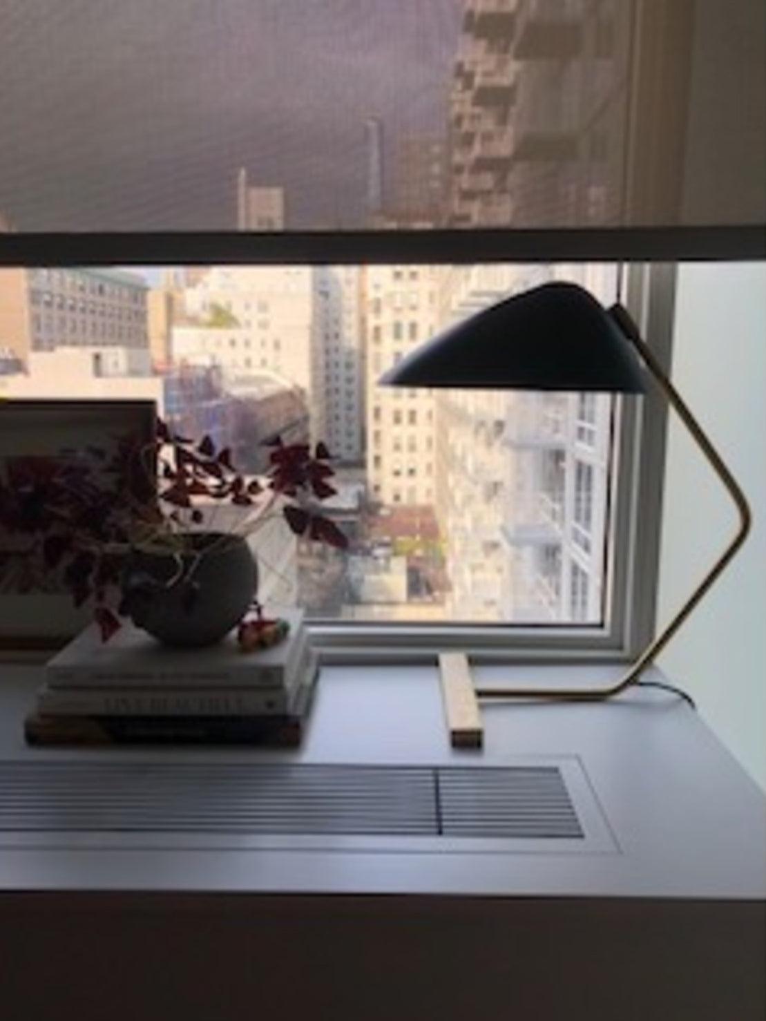 Curvilinear Mid Century Table Lamp