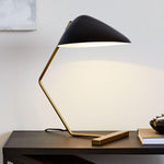Curvilinear Mid Century Table Lamp