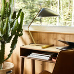 Curvilinear Mid Century Table Lamp