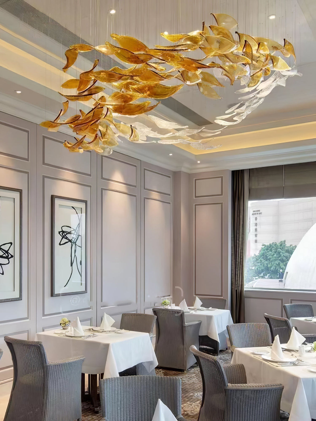 Swaying Leaves Chandelier Pendant Light