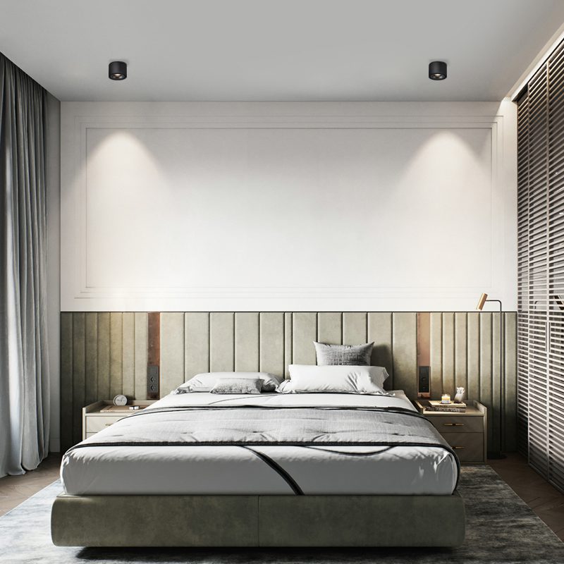 Recessed LED cylinder downlight