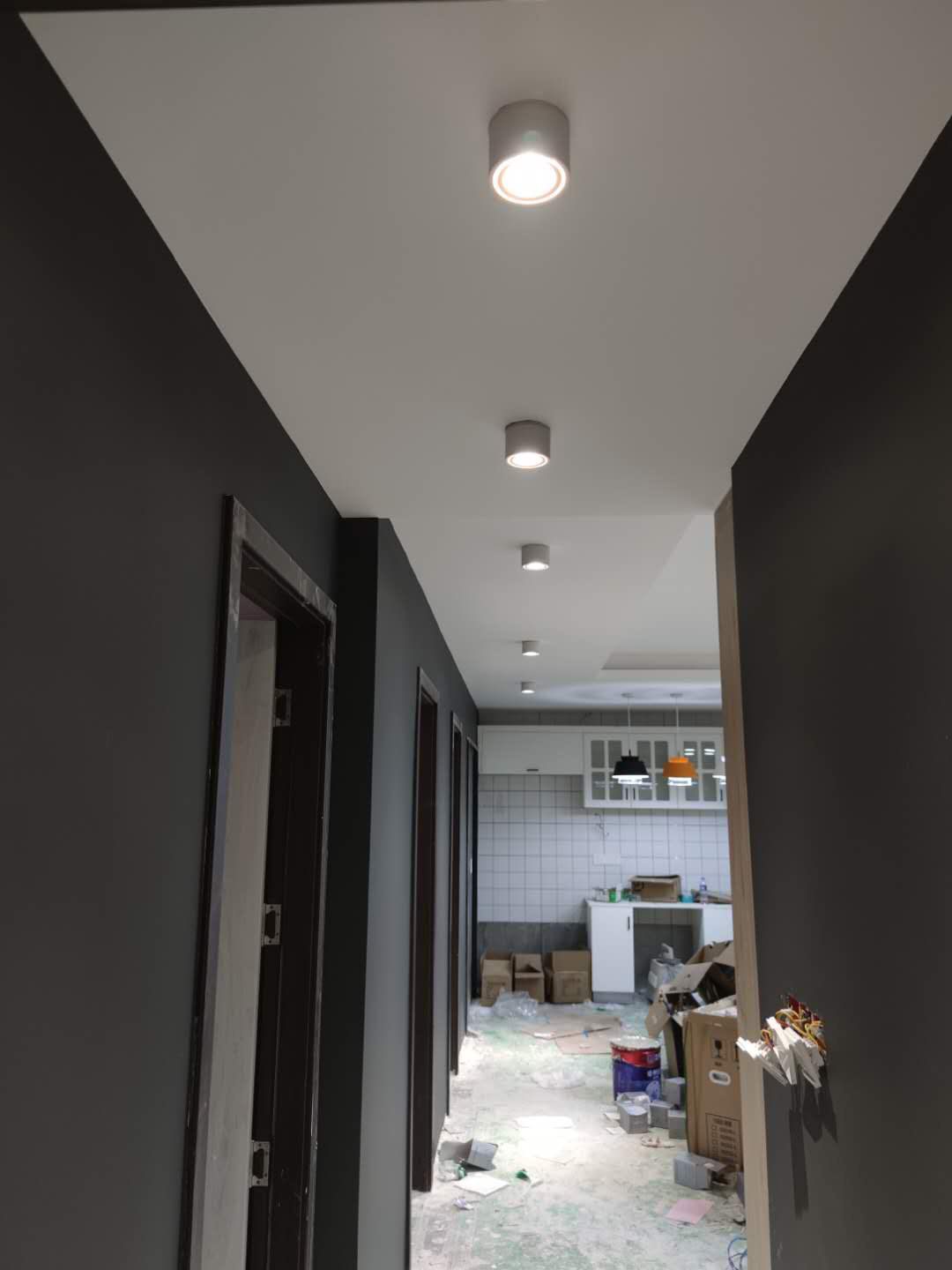 Recessed LED cylinder downlight