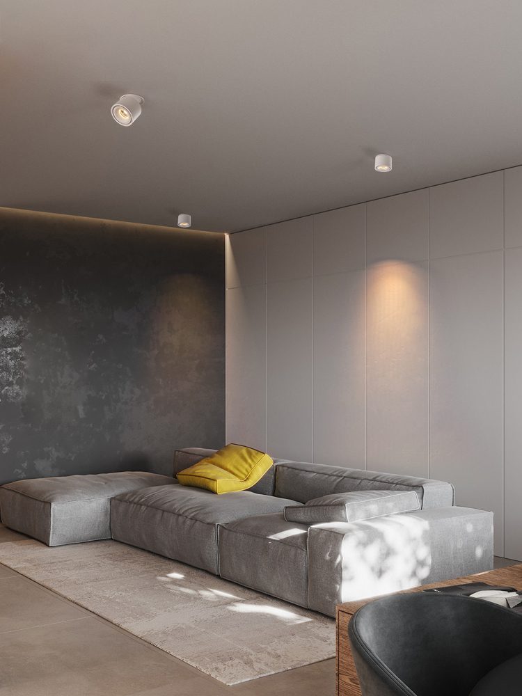 Recessed LED cylinder downlight
