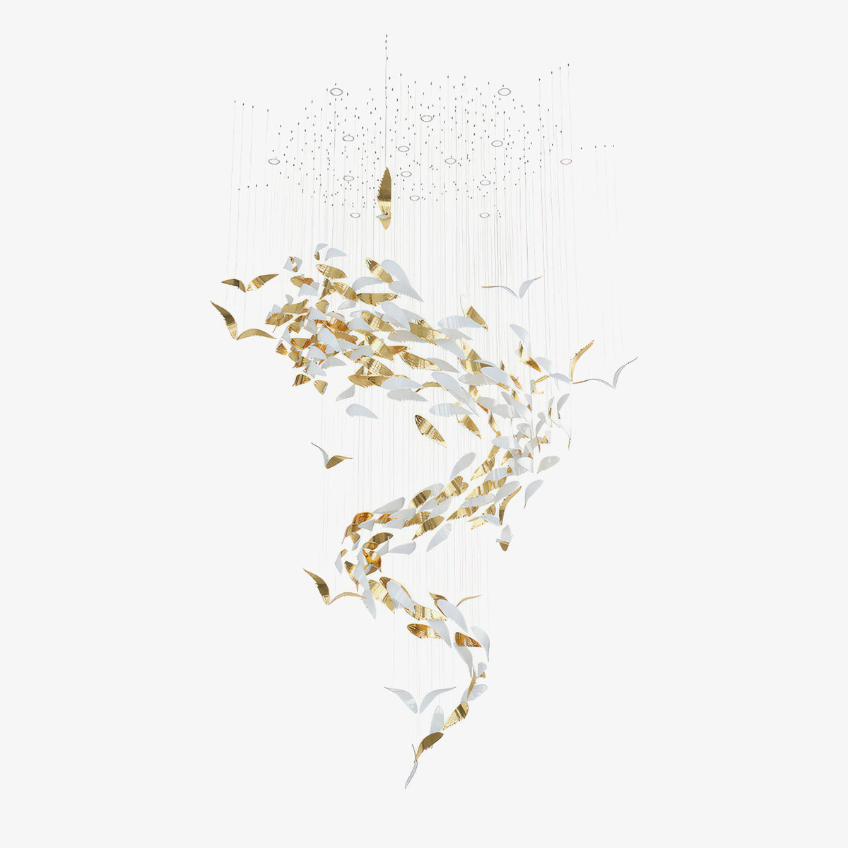 Bennett Crown-Shaped Ceiling Light