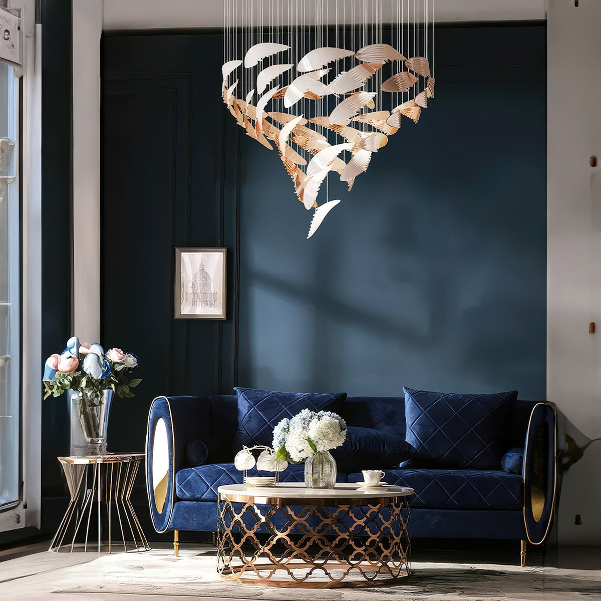 Bennett Crown-Shaped Ceiling Light