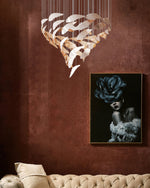 Bennett Crown-Shaped Ceiling Light