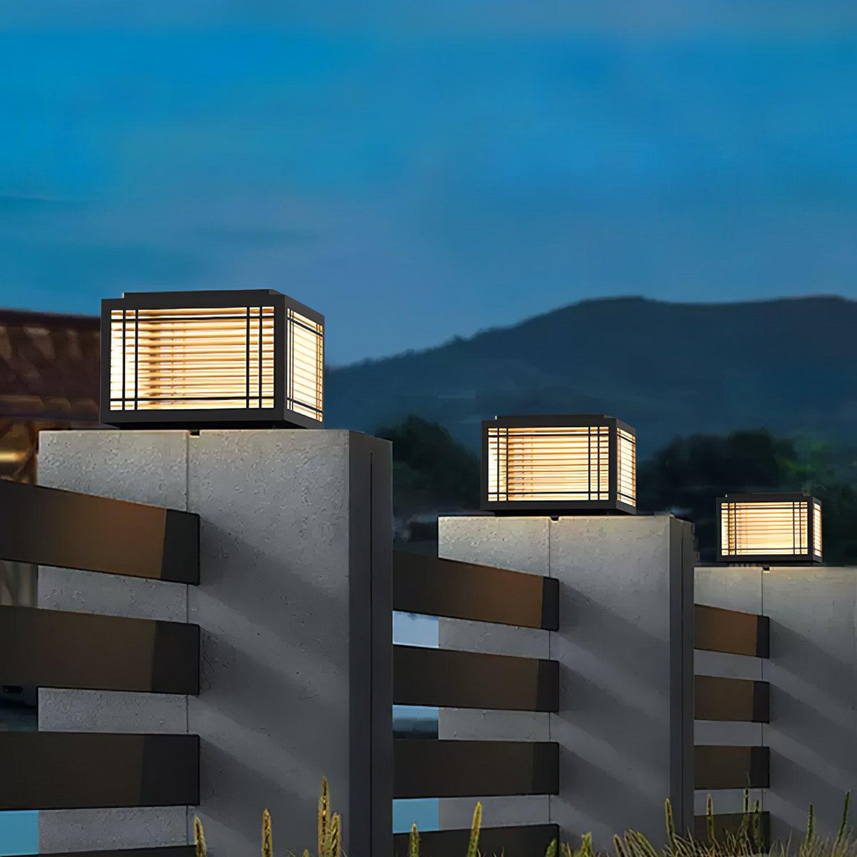 Deck Solar Outdoor Post Light