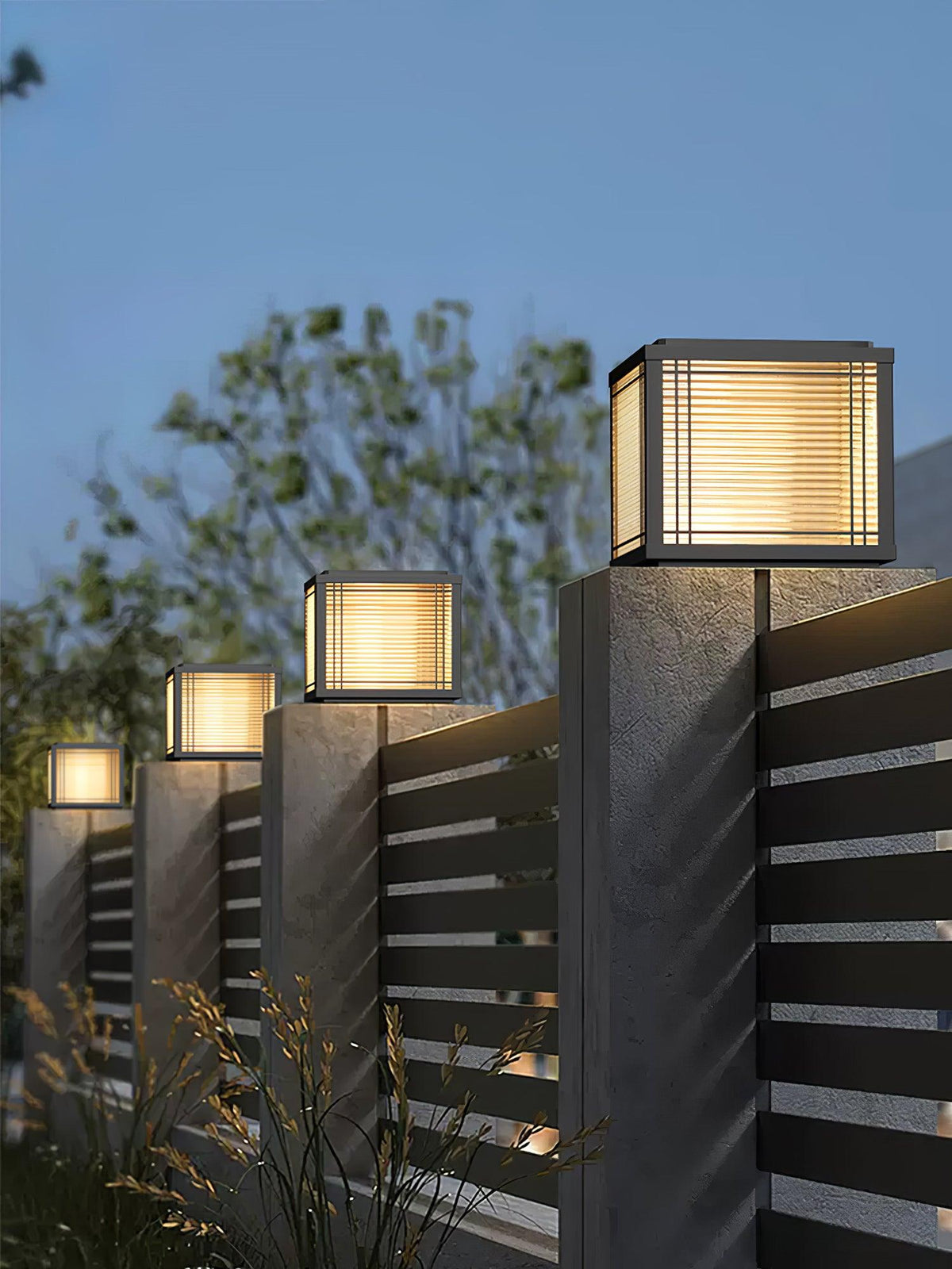 Deck Solar Outdoor Post Light
