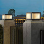 Deck Solar Outdoor Post Light