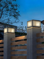 Deck Solar Outdoor Post Light