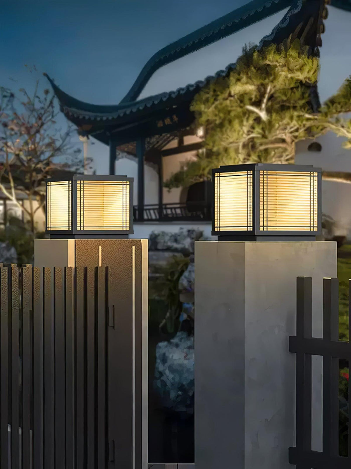 Deck Solar Outdoor Post Light