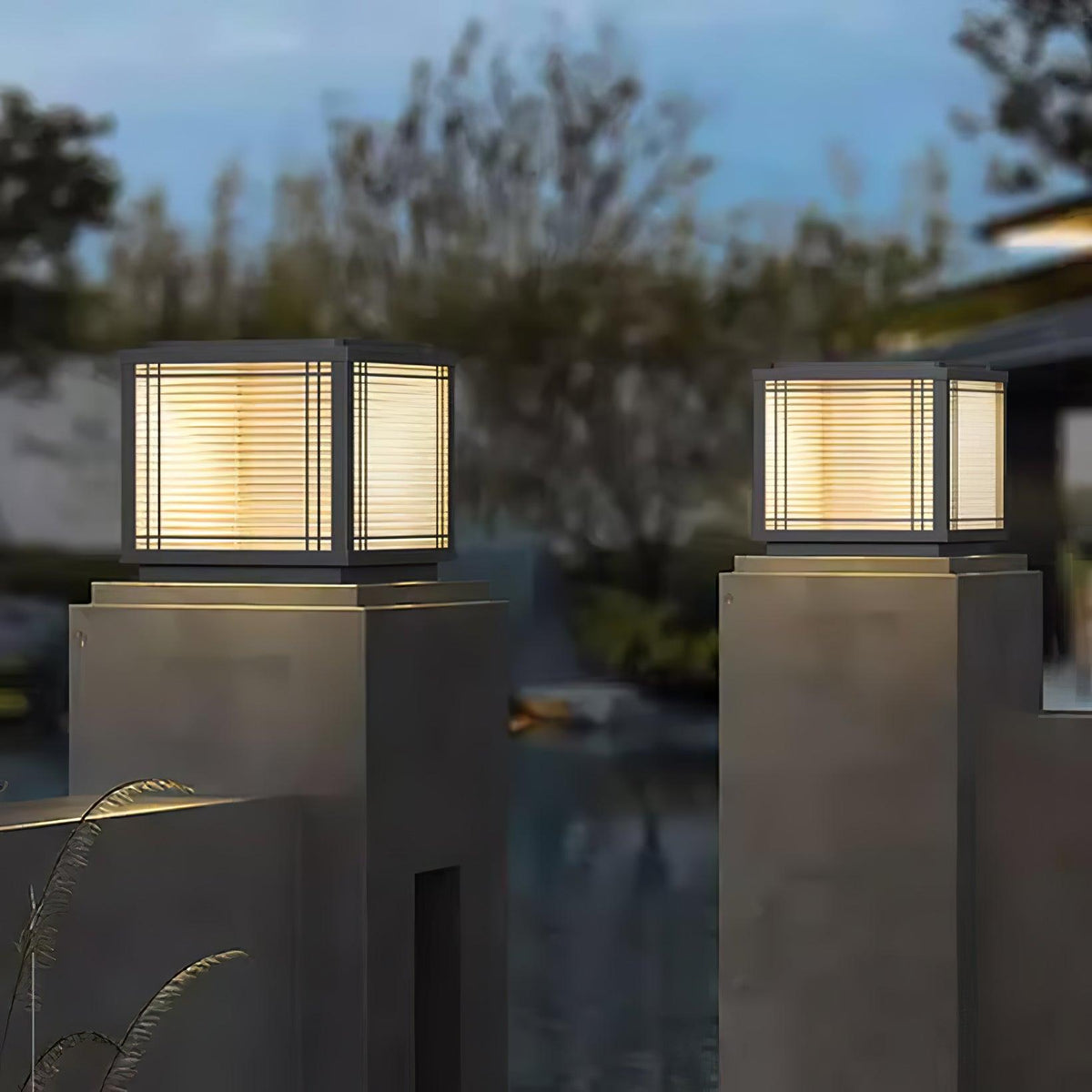 Deck Solar Outdoor Post Light