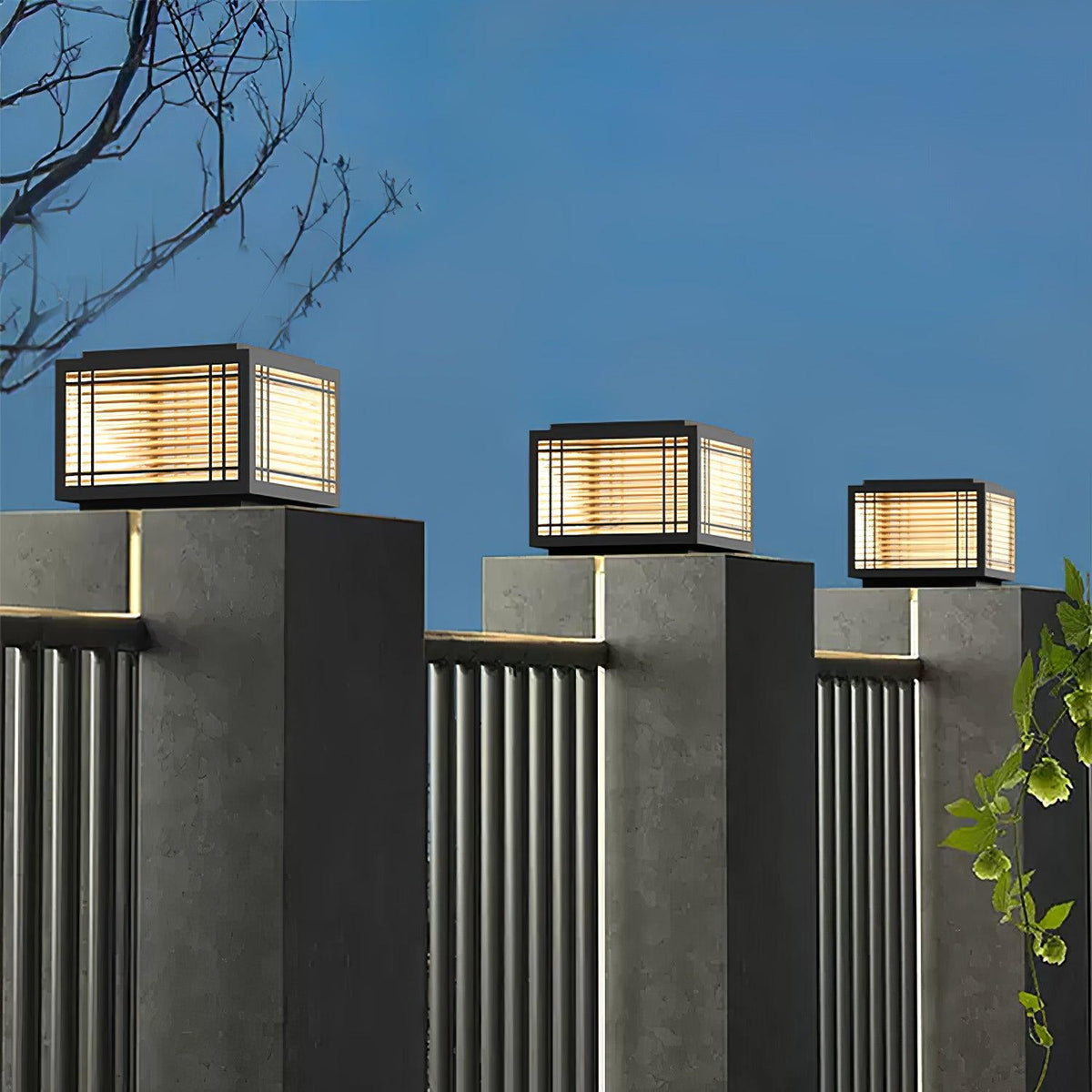 Deck Solar Outdoor Post Light