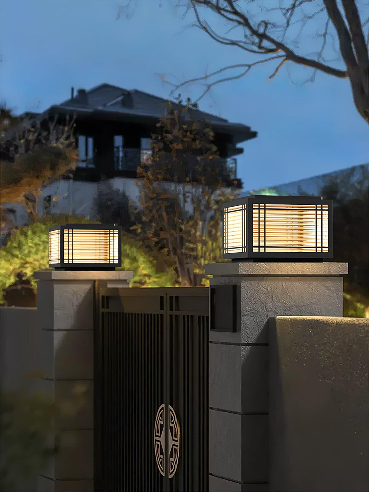 Deck Solar Outdoor Post Light