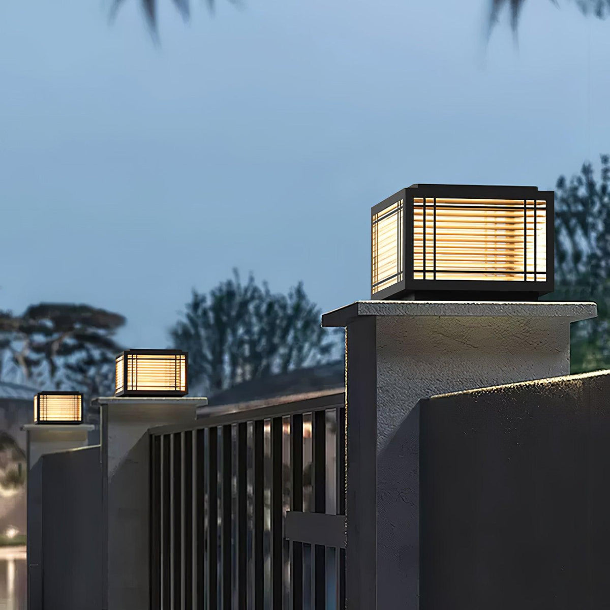 Deck Solar Outdoor Post Light