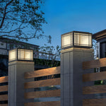 Deck Solar Outdoor Post Light