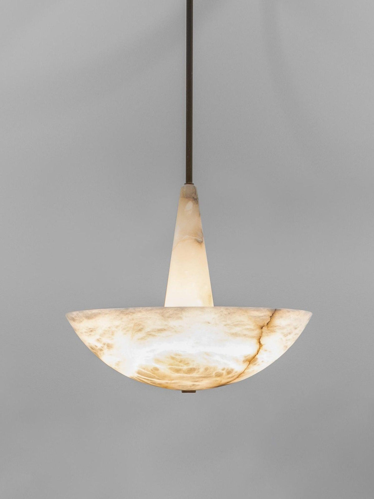 Alabaster Domus Ceiling Chandelier Fixture