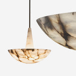 Alabaster Domus Ceiling Chandelier Fixture