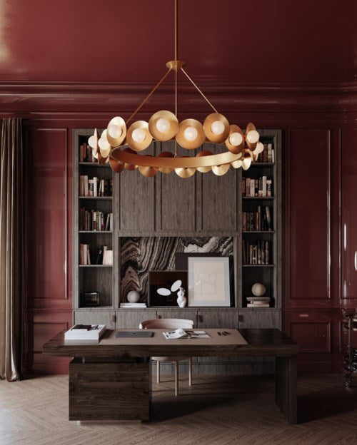 Emerald Chandelier