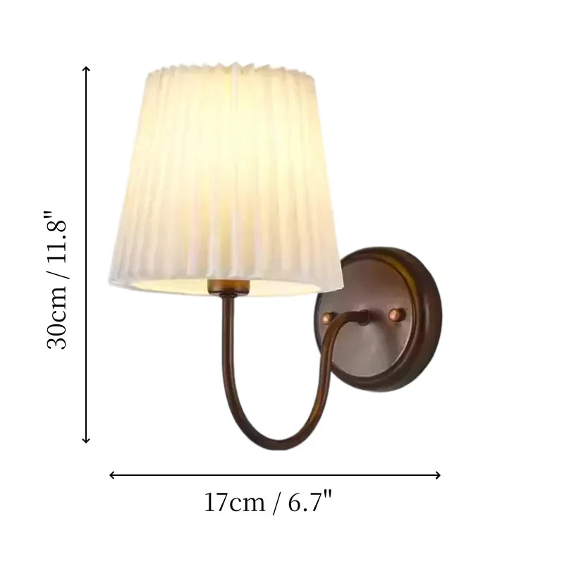 theodore-retro-pleated-fabric-iron-wall-sconce