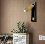 Embedded Bedside Plug In Sconce