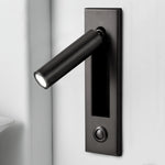 Embedded Bedside Plug In Sconce