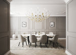 Floating Leaves Chandelier Ceiling Light Fixture
