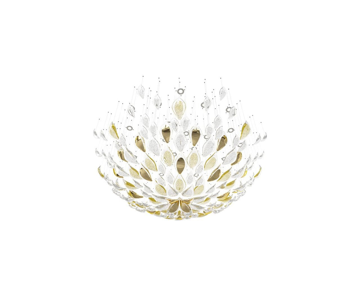 Floating Leaves Chandelier Ceiling Light Fixture