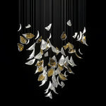 Floating Leaves Chandelier Ceiling Light Fixture