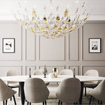 Floating Leaves Chandelier Ceiling Light Fixture
