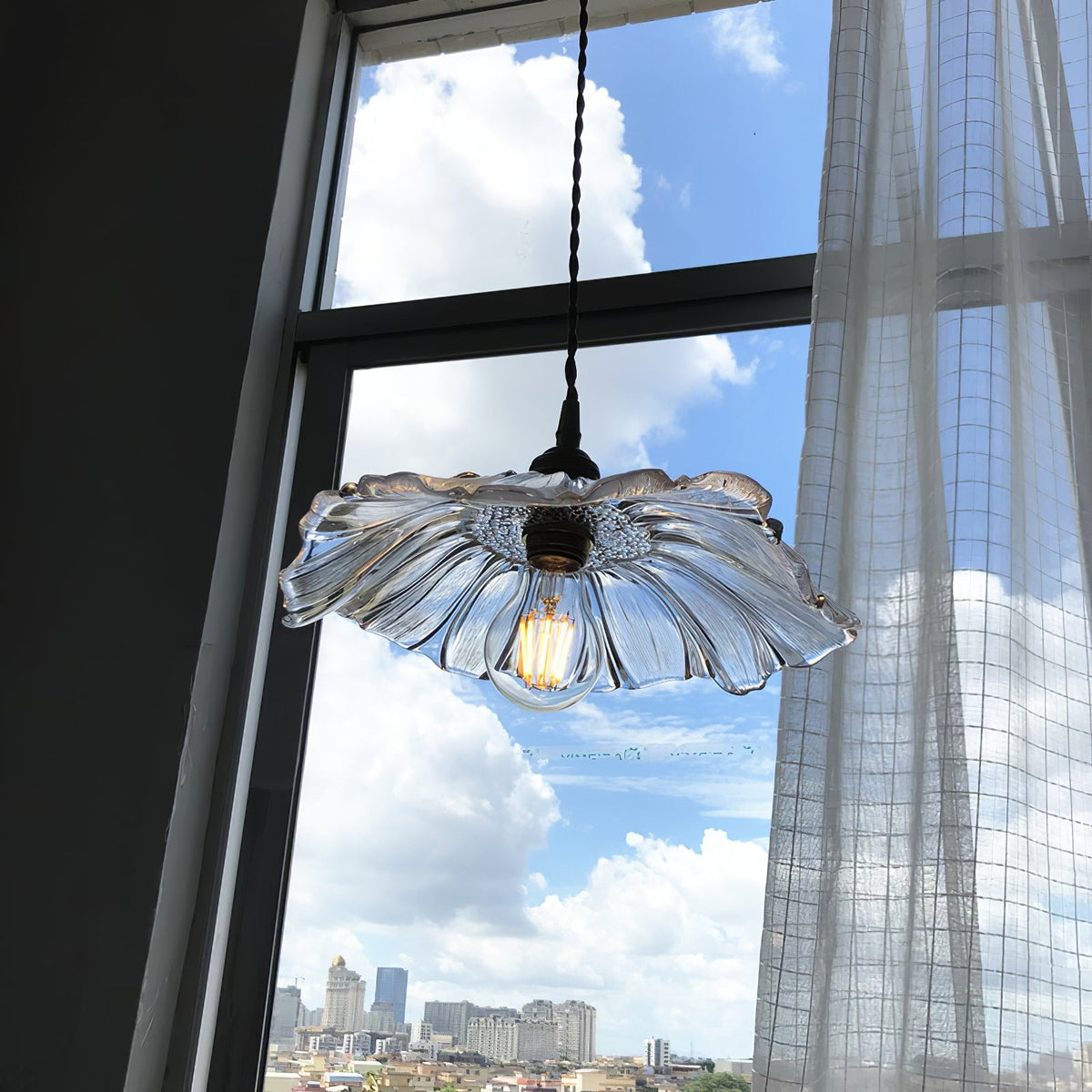 flower-glass-swag-lights