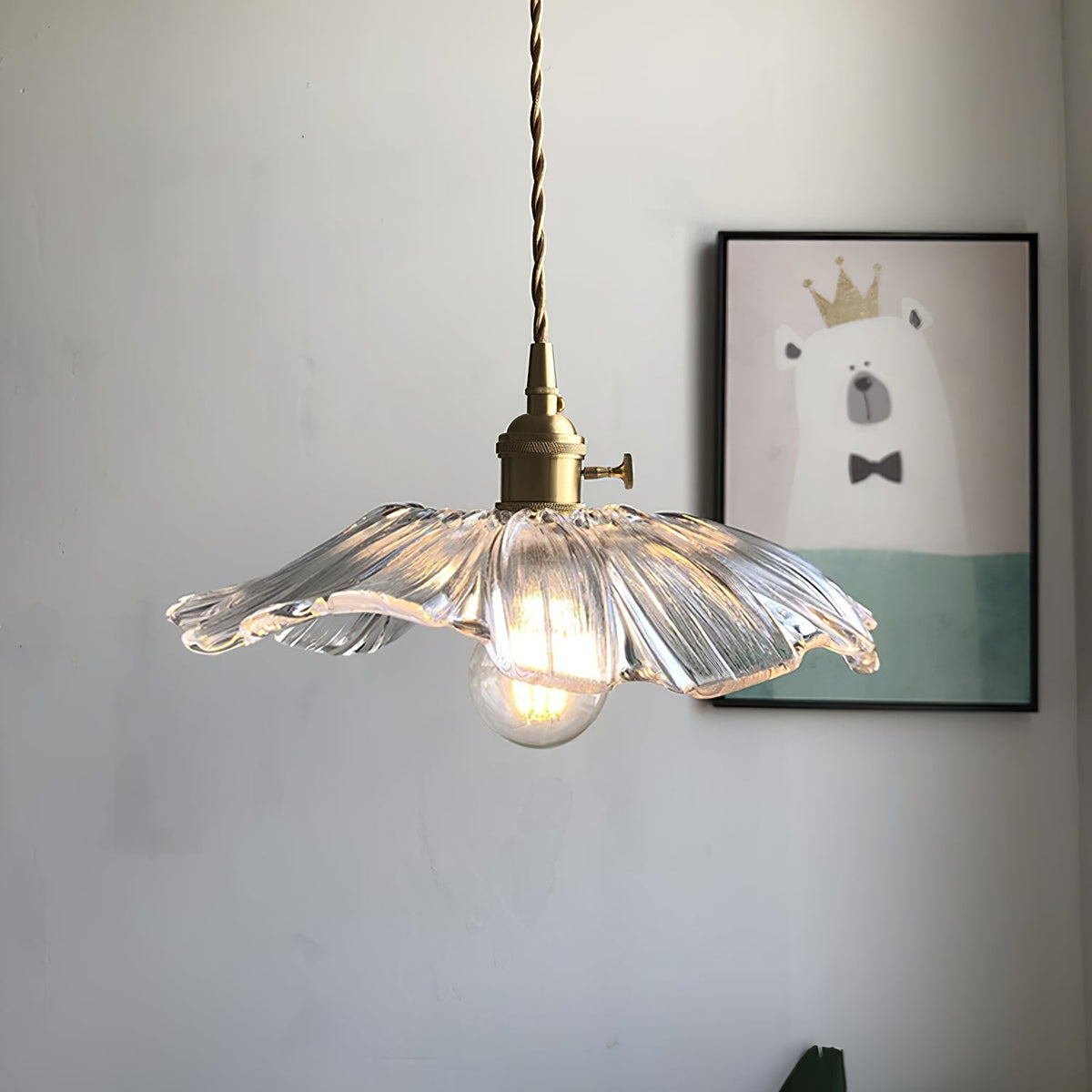 flower-glass-swag-lights