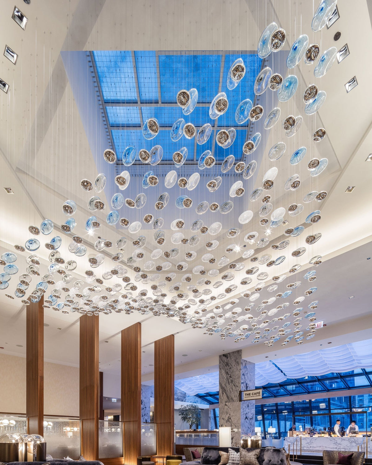Flying Surge Chandelier Electrolier