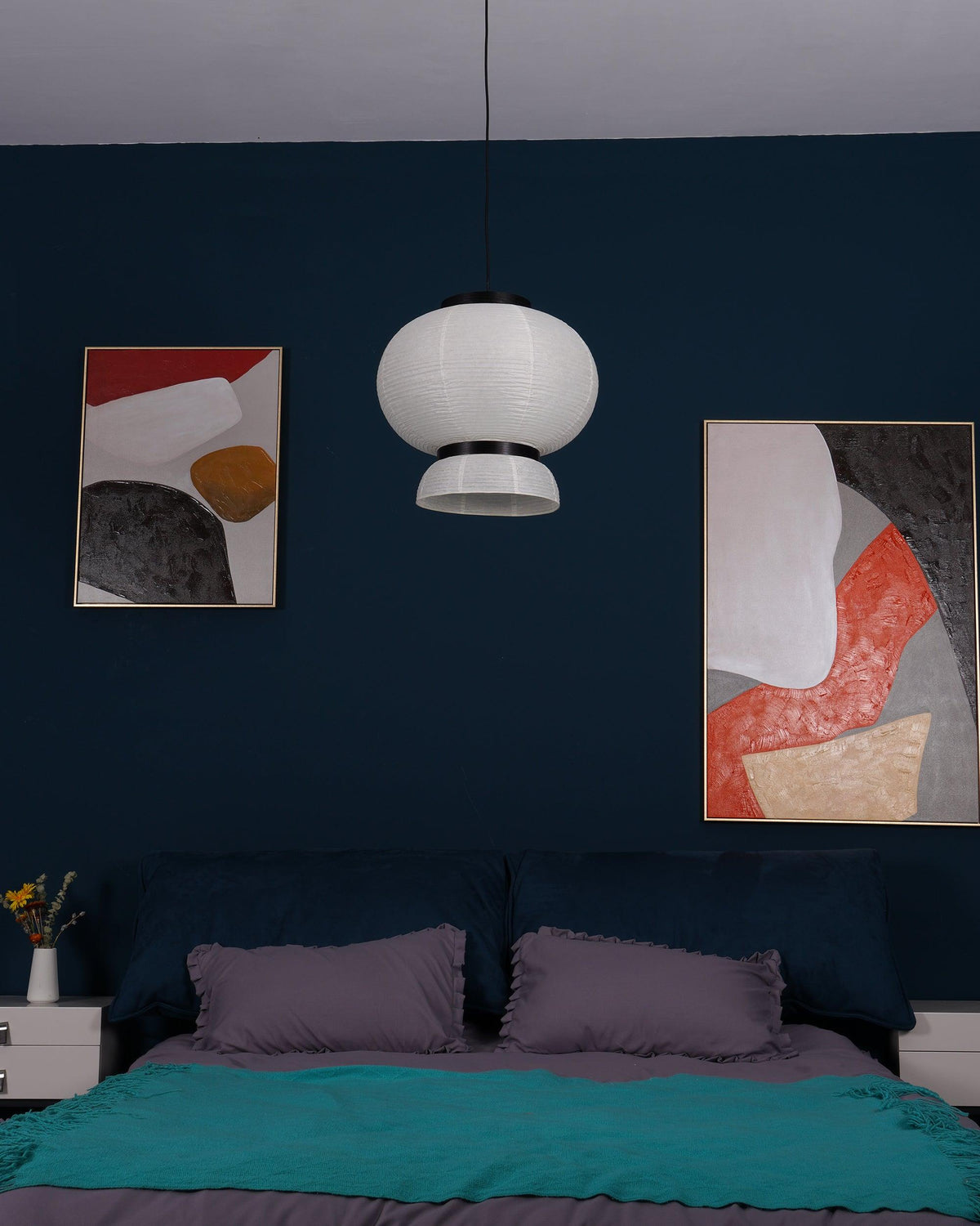 Rice Paper Lantern Pendant Lamp